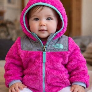 The North Face Oso Hooded
Fleece Jacket - Baby Girls' 3-6 months